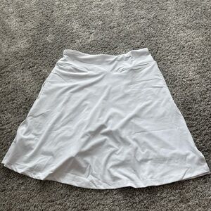 Elegant White Women's Skirt
